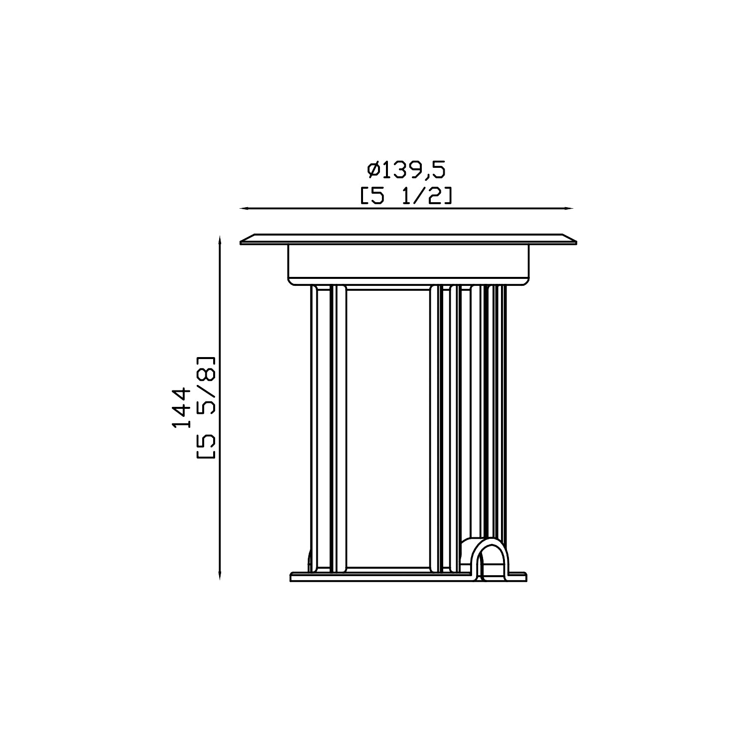 RIGL09B MR16 WELL LIGHT