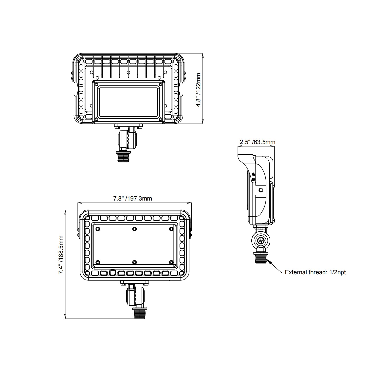 RIFL0240 40WATT FLOODLIGHT