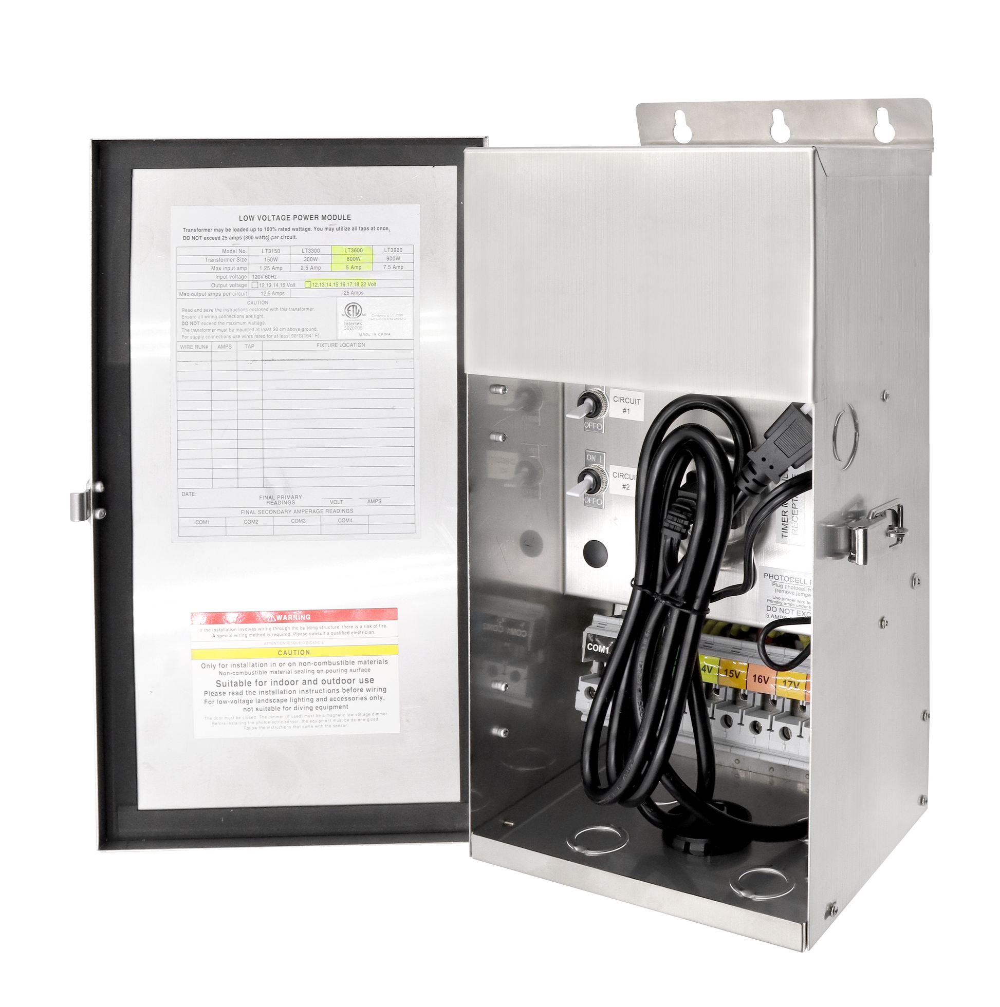 RTF600  600 Watt Transformer